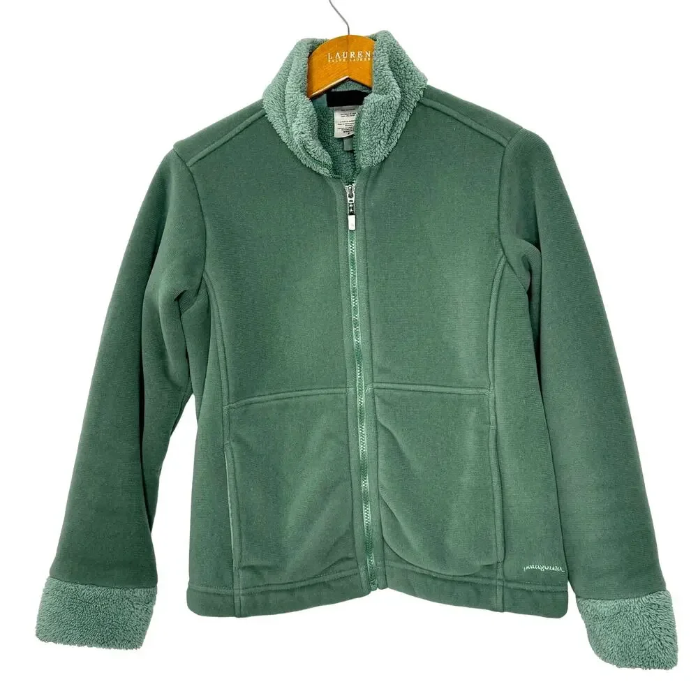 Patagonia Synchilla green‎ zip jacket